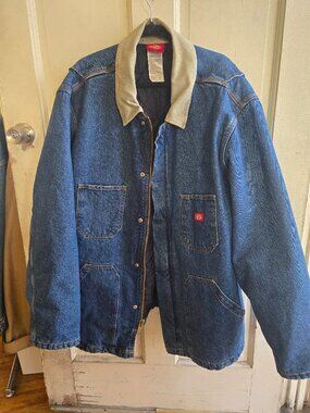 Dickies Denim Chore Coat 3XL GREAT CONDITION